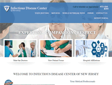 Tablet Screenshot of idc-nj.com